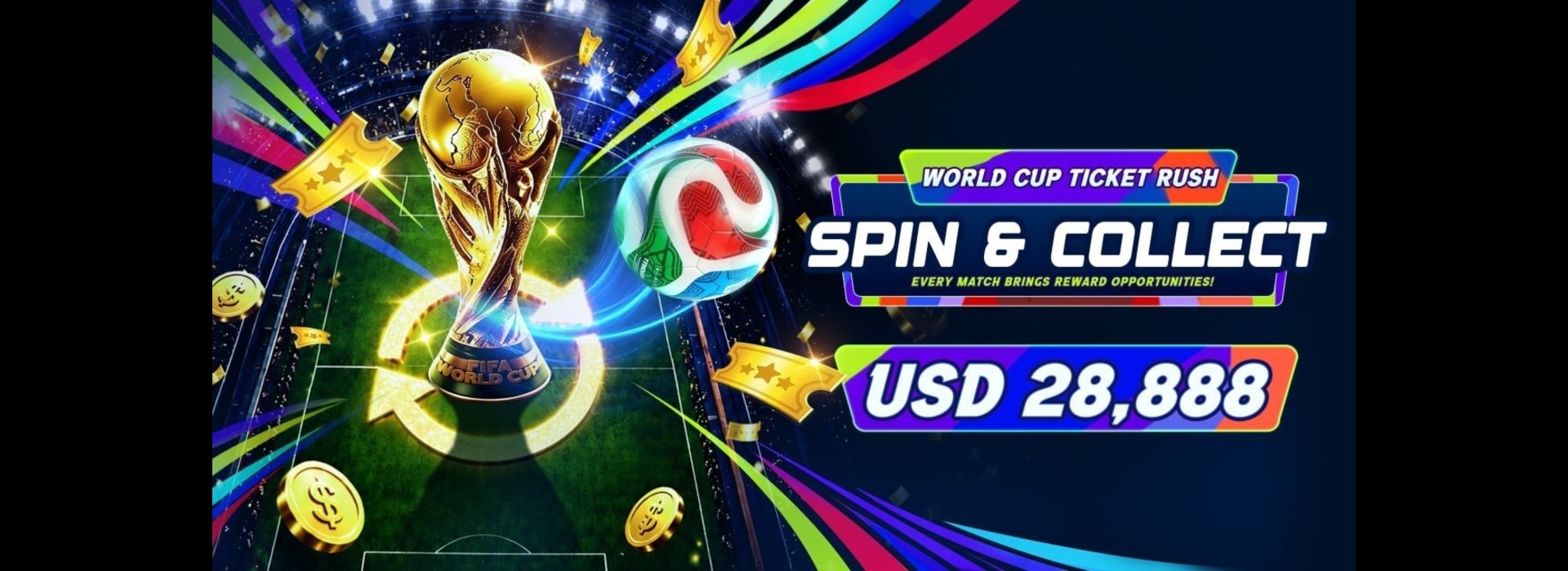 2Win World Cup Ticket Rush Campaign